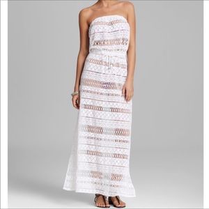 Milly crocheted Pahala maxi dress coverup